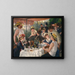 Lunch van de roeiers - Pierre-Auguste Renoir — ingelijst kunstwerk aan de muur