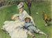Madame Monet en haar zoon - Pierre-Auguste Renoir — weergave van het kunstwerk