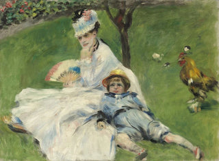 PierreAuguste Renoir - Madame Monet and Her Son.webp