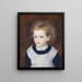 Marguerite-Thérèse Margot Bérard 1874-1956 - Pierre-Auguste Renoir — ingelijst kunstwerk aan de muur