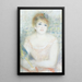 Mlle Jeanne Samary - Pierre-Auguste Renoir — ingelijst kunstwerk aan de muur