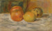 Natuurmoeite met fruit - Pierre-Auguste Renoir — weergave van het kunstwerk