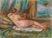 Odalisque liggend - Pierre-Auguste Renoir — weergave van het kunstwerk