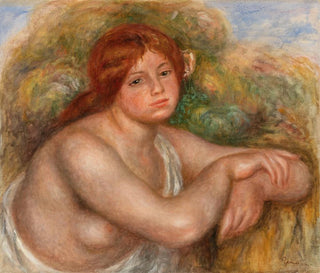 PierreAuguste Renoir - Nude Study Bust of a Woman tude de nu buste de femme.webp