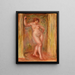 Nu met castagnettes - Pierre-Auguste Renoir — ingelijst kunstwerk aan de muur