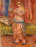Odalisque met theeservies - Pierre - Auguste Renoir — weergave van het kunstwerk