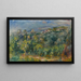 Landschappen van Provence, Cagnes - Pierre-Auguste Renoir — ingelijst kunstwerk aan de muur