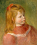 Portret van Jean - Pierre-Auguste Renoir — weergave van het kunstwerk