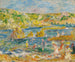 Rochers de Guernesey avec personnages sur la plage de Guernesey - Pierre-Auguste Renoir — artwork view