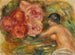 Rozen en studie van Gabrielle - Pierre-Auguste Renoir — weergave van het kunstwerk