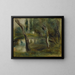 Wilg aan de rand van een plas - Pierre-Auguste Renoir — ingelijst kunstwerk aan de muur