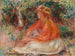 Vrouw zittend - Pierre-Auguste Renoir — weergave van het kunstwerk