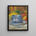 Thee en fruit - Pierre-Auguste Renoir — ingelijst kunstwerk aan de muur