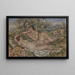 De baders - Pierre-Auguste Renoir — ingelijst kunstwerk aan de muur