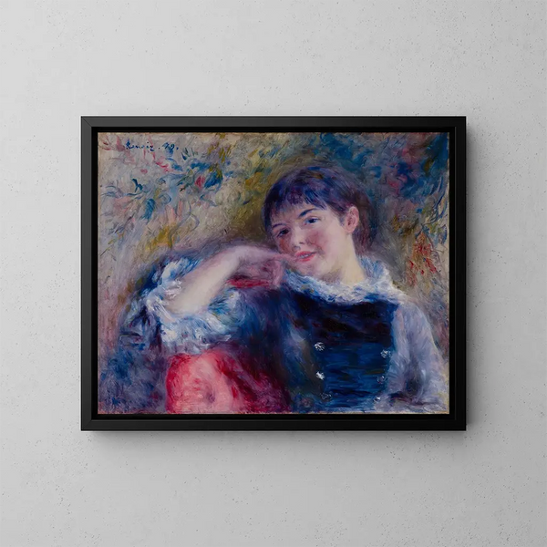 De Dromer - Pierre-Auguste Renoir — ingelijst kunstwerk aan de muur