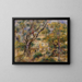 La Ferme aux Collettes à Cagnes - Pierre-Auguste Renoir — ingelijst kunstwerk aan de muur