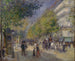 Les Grands Boulevards - Pierre-Auguste Renoir — weergave van het kunstwerk