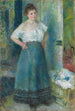 La Blanchisseuse - Pierre-Auguste Renoir — weergave van het kunstwerk