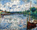 De Seine bij Chatou - Pierre-Auguste Renoir — weergave van het kunstwerk