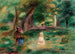 Drie figuren in een landschap - Pierre-Auguste Renoir — weergave van het kunstwerk