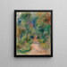 Twee Figuren op een Pad Deux figures dans un sentier - Pierre-Auguste Renoir — ingelijst kunstwerk aan de muur