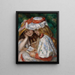 Twee Meisjes lezend - Pierre-Auguste Renoir — ingelijst kunstwerk aan de muur