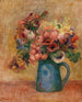 Bloemenvaas Vase de fleurs - Pierre-Auguste Renoir — weergave van het kunstwerk