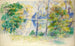 Uitzicht op een park - Pierre-Auguste Renoir — weergave van het kunstwerk