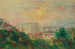 Uitzicht op Montmartre - Pierre-Auguste Renoir — weergave van het kunstwerk
