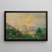 Uitzicht op Montmartre - Pierre-Auguste Renoir — ingelijst kunstwerk aan de muur