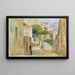 Vue de village, route de Cagnes - Pierre-Auguste Renoir — ingelijst kunstwerk aan de muur