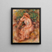 Vrouw dromend - Pierre-Auguste Renoir — ingelijst kunstwerk aan de muur