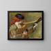 van een jonge Spaanse vrouw met gitaar - Pierre-Auguste Renoir — ingelijst kunstwerk aan de muur
