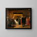 Charles IX bij Coligny - Pierre-Charles Comte — ingelijst kunstwerk aan de muur