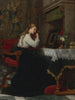 Het spiegelbeeld - Pierre-Charles Comte — weergave van het kunstwerk