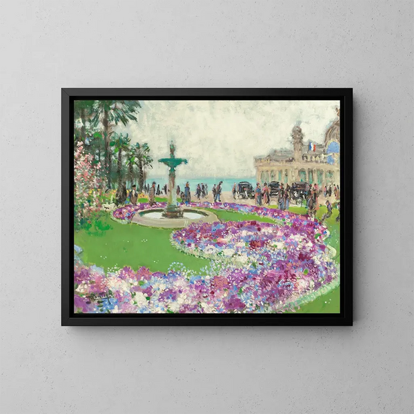 Le Casino - Pierre-Eugène Montzin — ingelijst kunstwerk aan de muur