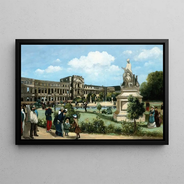 PierreFranois Marang - Les ruines du palais des Tuileries aprs lincendie de 1871.webp