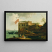 View of Gaiola - Pierre-Jacques Volaire — framed artwork on a wall