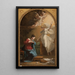 L'Annonciation - Pierre-Jérôme Lordon — ingelijst kunstwerk aan de muur