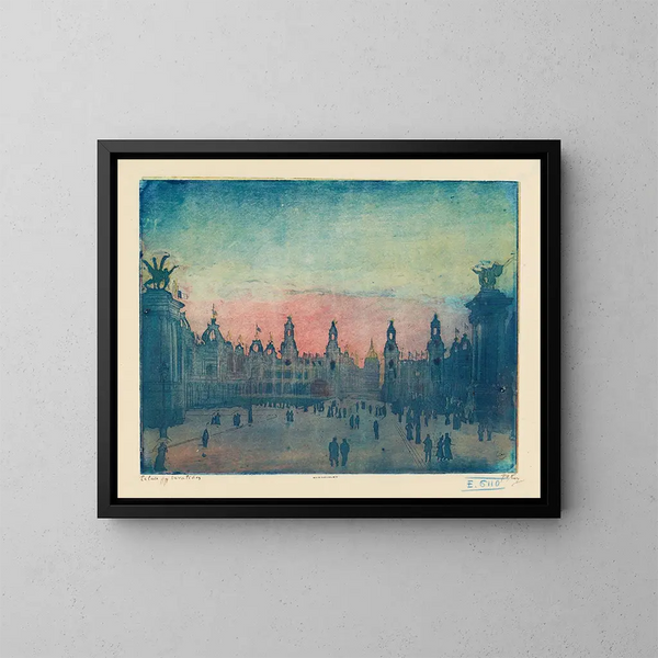 Palais des Invalides - Pierre-Marcel Roy — ingelijst kunstwerk aan de muur