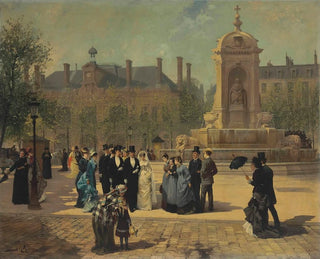 PierreMarie Beyle - The Wedding Procession.webp
