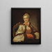 Portret van een vrouw - Pierre Allais — ingelijst kunstwerk aan de muur