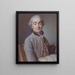 Portret van een jonge officier - Pierre Allais — ingelijst kunstwerk aan de muur