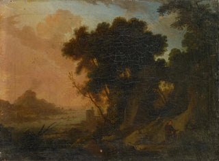 Pierre Antoine Patel the younger - Landscape with Hermit.webp