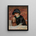 De vrouw met de basset of Portret van Marthe Bonnard met de basset - Pierre Bonnard — ingelijst kunstwerk aan de muur
