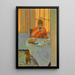 The breakfast - Pierre Bonnard — framed artwork on a wall