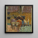 Les Deux bœufs et la ferme - Pierre Bonnard — ingelijst kunstwerk aan de muur