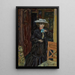Marthe with White Hat - Pierre Bonnard — framed artwork on a wall