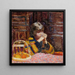 Meditatie - Pierre Bonnard — ingelijst kunstwerk aan de muur