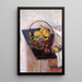 The fruit basket - Pierre Bonnard — framed artwork on a wall